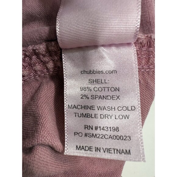 Chubbies Mens Originals Shorts Size XL Reg Fit 5.5" Stretch Twill - Picture 9 of 11